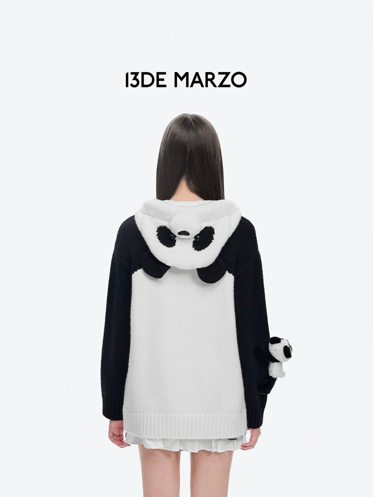 Panda Bear Puffer Jacket