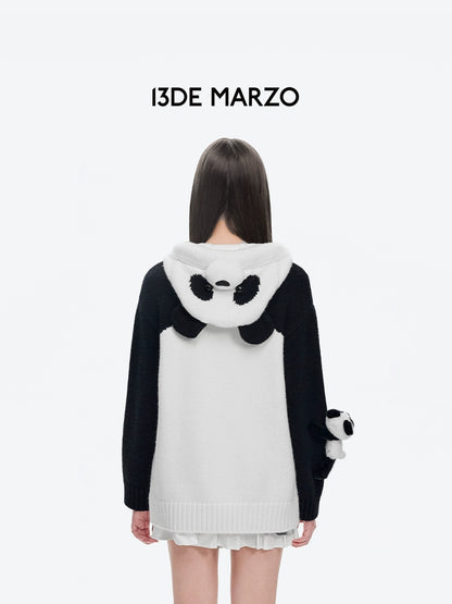 Panda Bear Puffer Jacket
