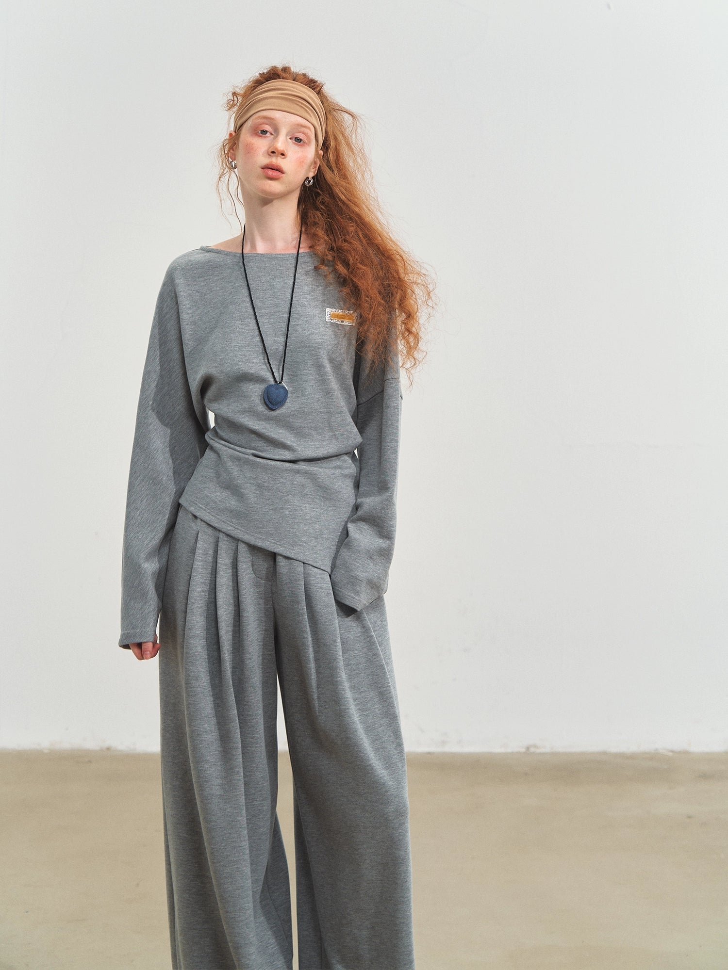 One-Shoulder Asymmetric T-Shirt