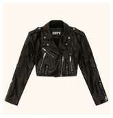 Wild World Rider Lambskin Short Jacket - CHINASQUAD