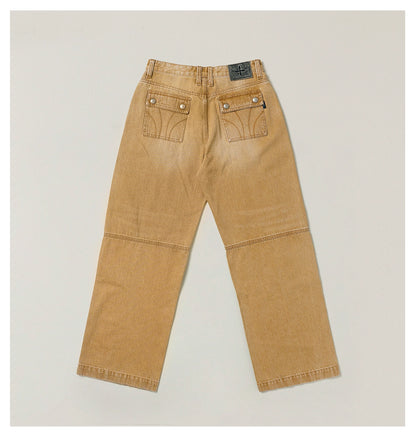Compass Vintage Wide Cargo Jeans