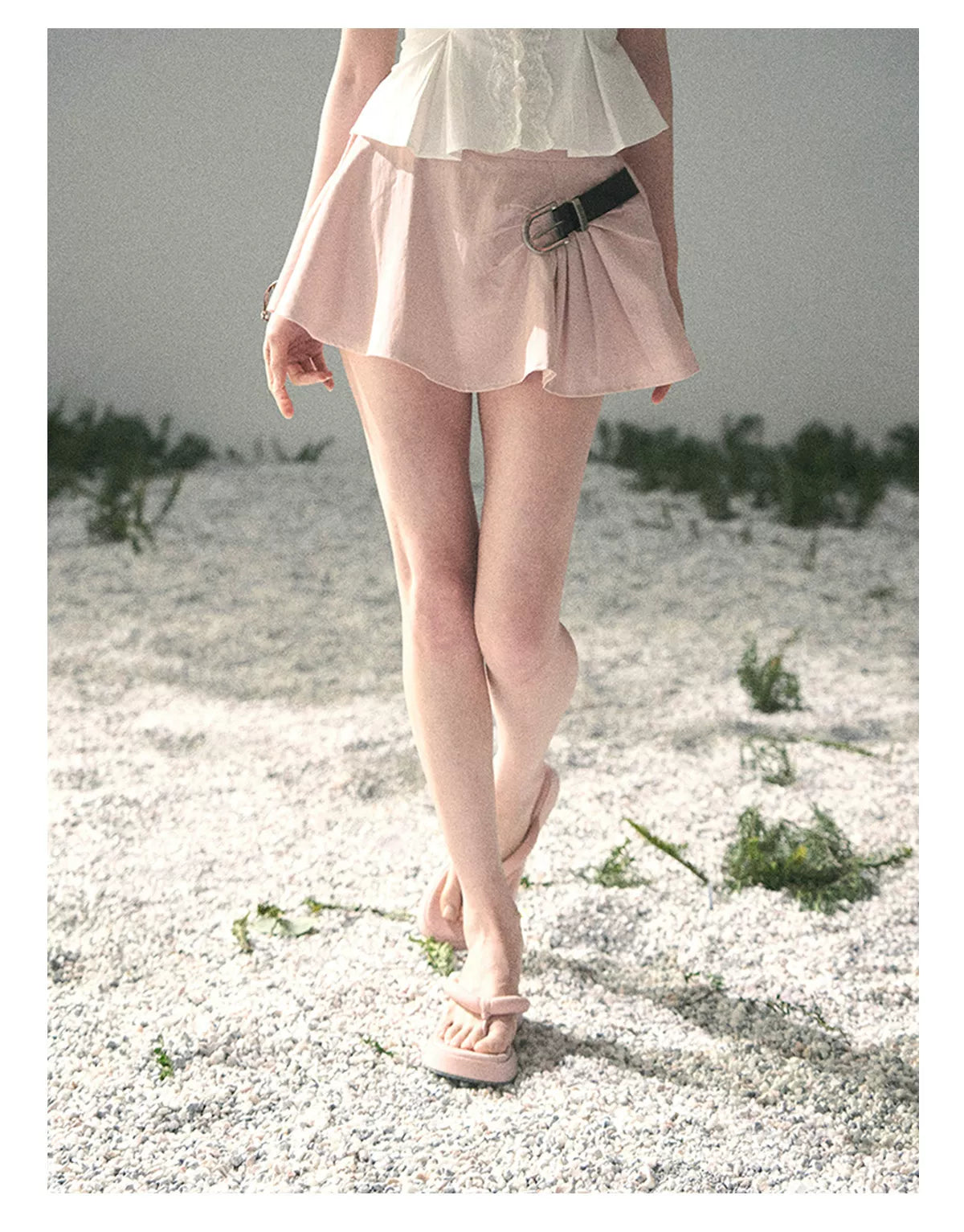 Wind Chimes Corridor A-Line Skirt