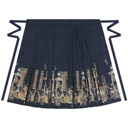 (Final Sale)"绘意晚" Modern-style Hanfu Set
