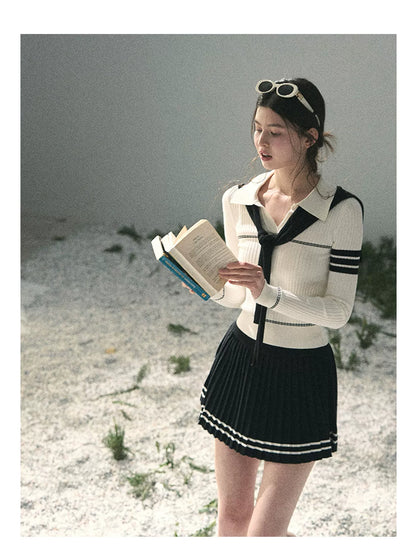 Delhi Academy Polo Knit Set