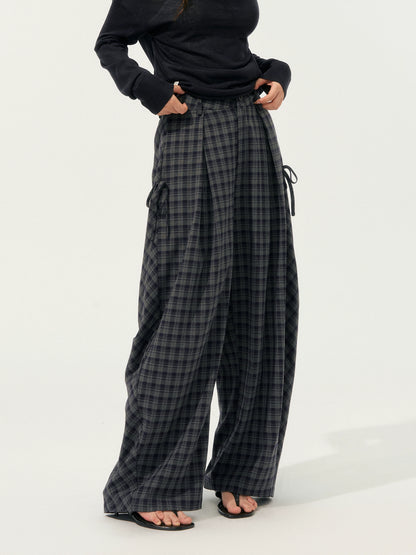 American-Style Wide-Leg Draped Scimitar Pants - CHINASQUAD