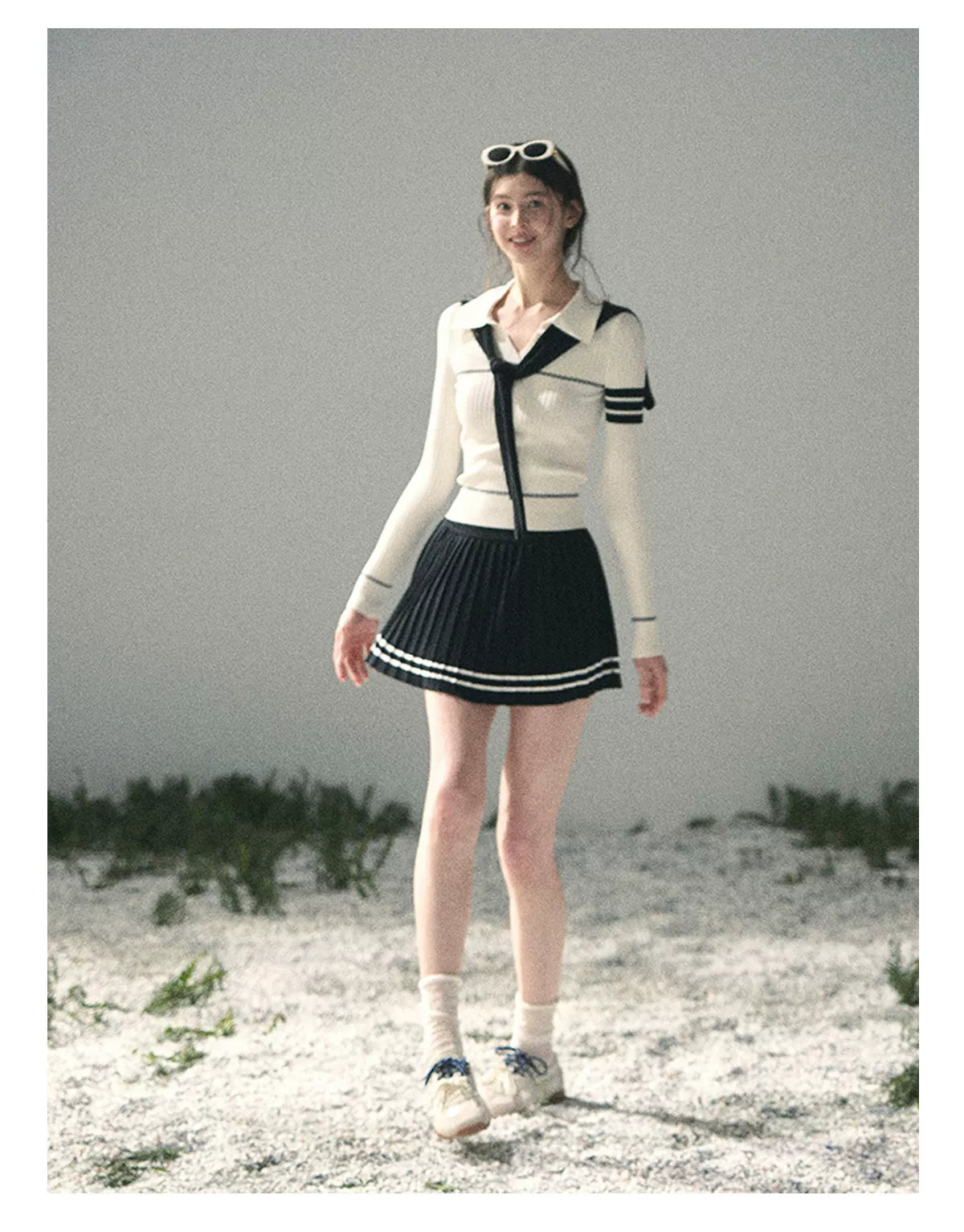 Delhi Academy Polo Knit Set