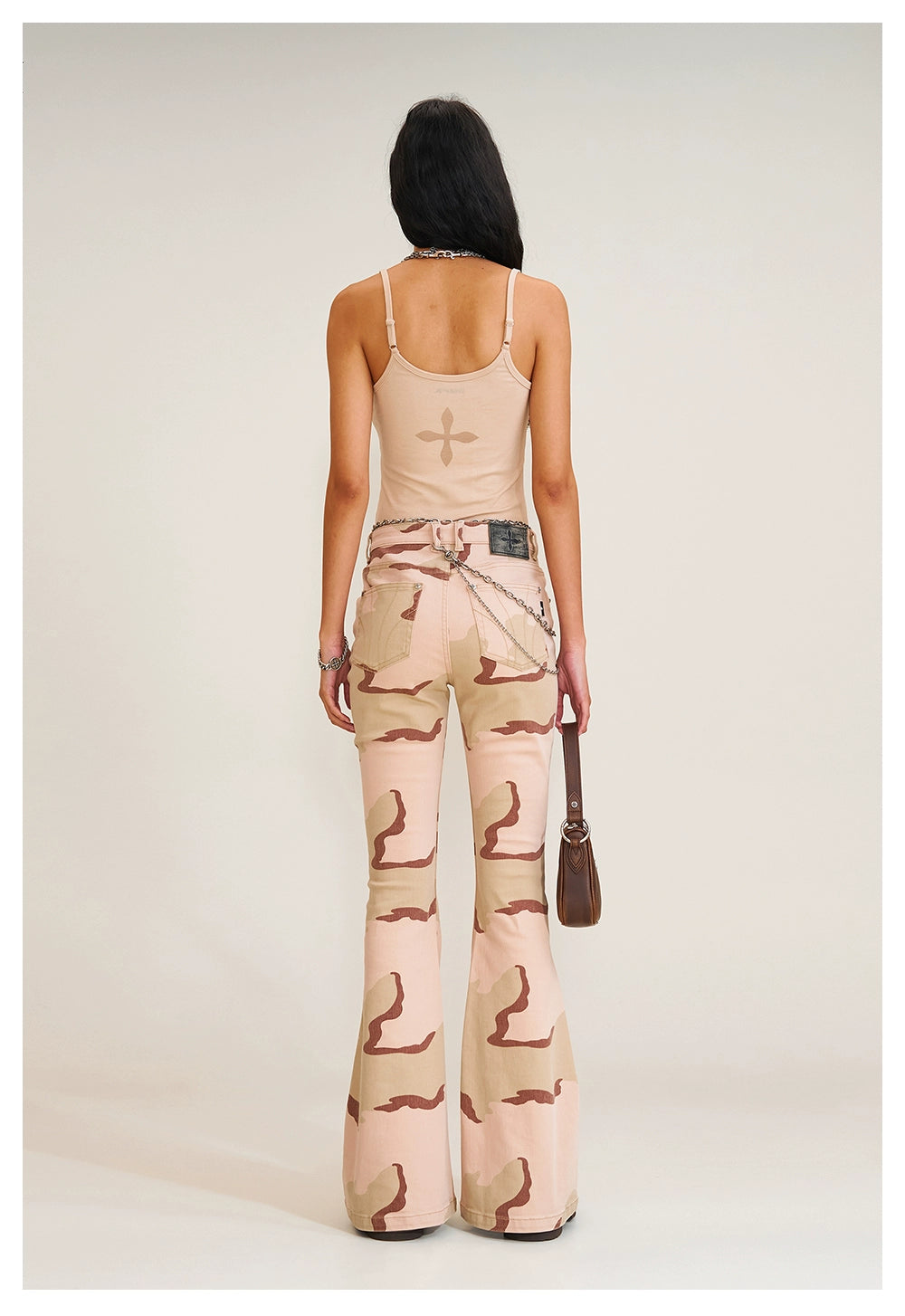 COMPASS Classic Storm Denim Flare Pants