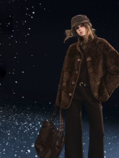 Reversible Sherpa Fleece Jacket