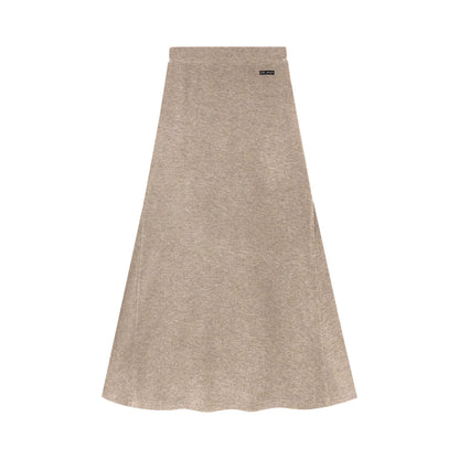 Fishtail Knit Midi Skirt