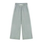Off-Shoulder Zip-up Sweatshirt & Pants Set - CHINASQUAD