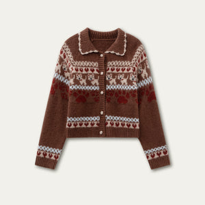 Brown Cardigan（Pre-sale） / S