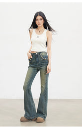 Maillard Flared Jeans - CHINASQUAD