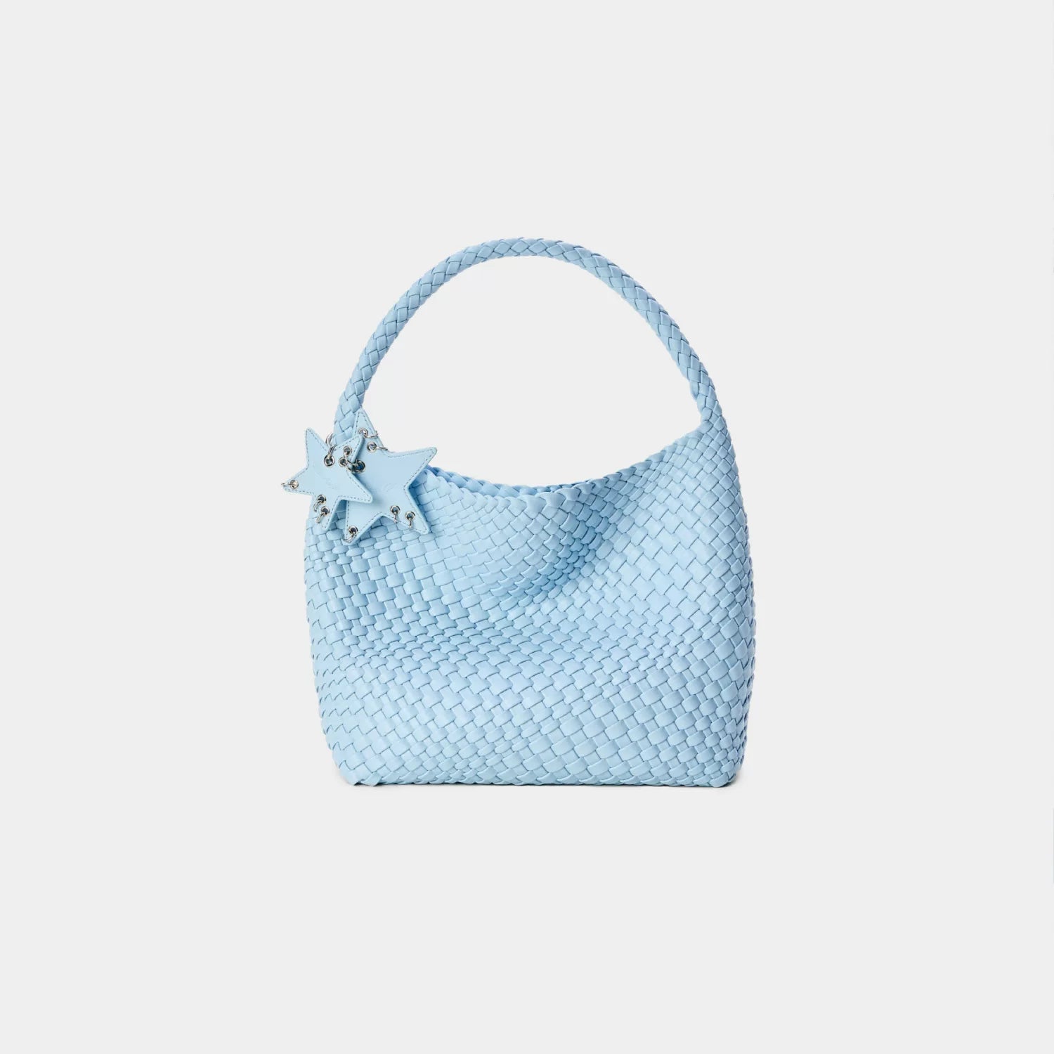 Medium Woven Tote Shoulder Bag ECODAY