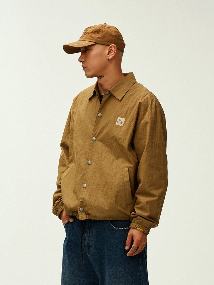 Retro Logo Coach Jacket