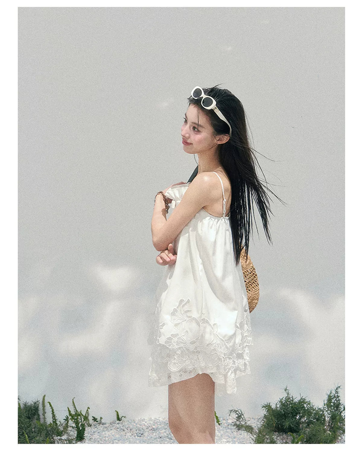 Bouquet Summer Lace Camisole Top