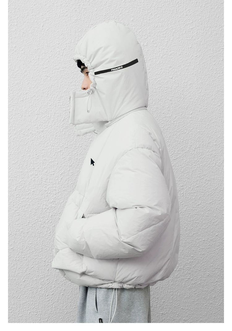 Detachable Hood Down Jacket - CHINASQUAD