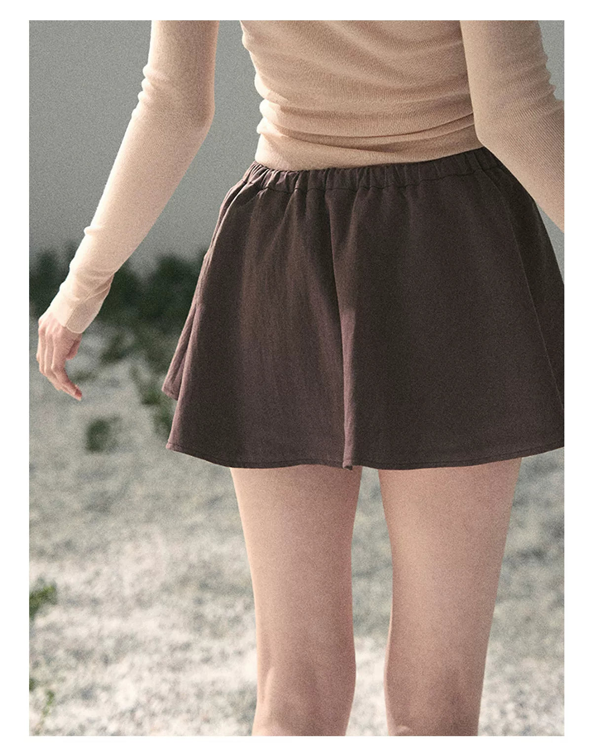 Wind Chimes Corridor A-Line Skirt