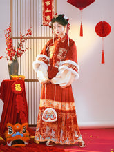 "龙宝送福"Ming-Dynasty Hanfu Set - CHINASQUAD