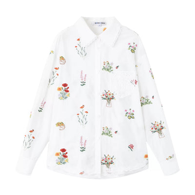 Floral shirt(Pre-sale) / S