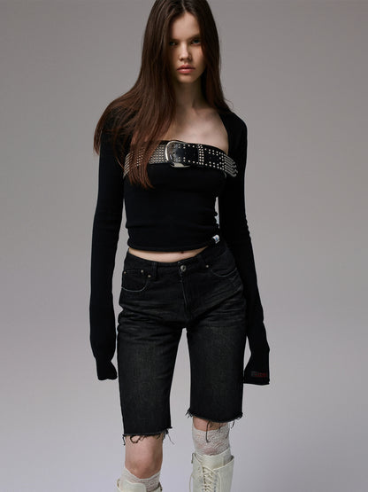 Metal Rivet Punk Wide/Narrow Belt - CHINASQUAD