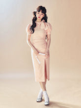 Pink Cheongsam Dress - CHINASQUAD