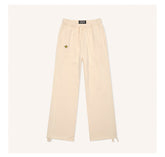 (Final Sale) Camouflage & Cream-colored Wide-leg Pants - CHINASQUAD