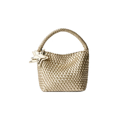Large Woven Hobo Tote Shoulder Bag ECODAY