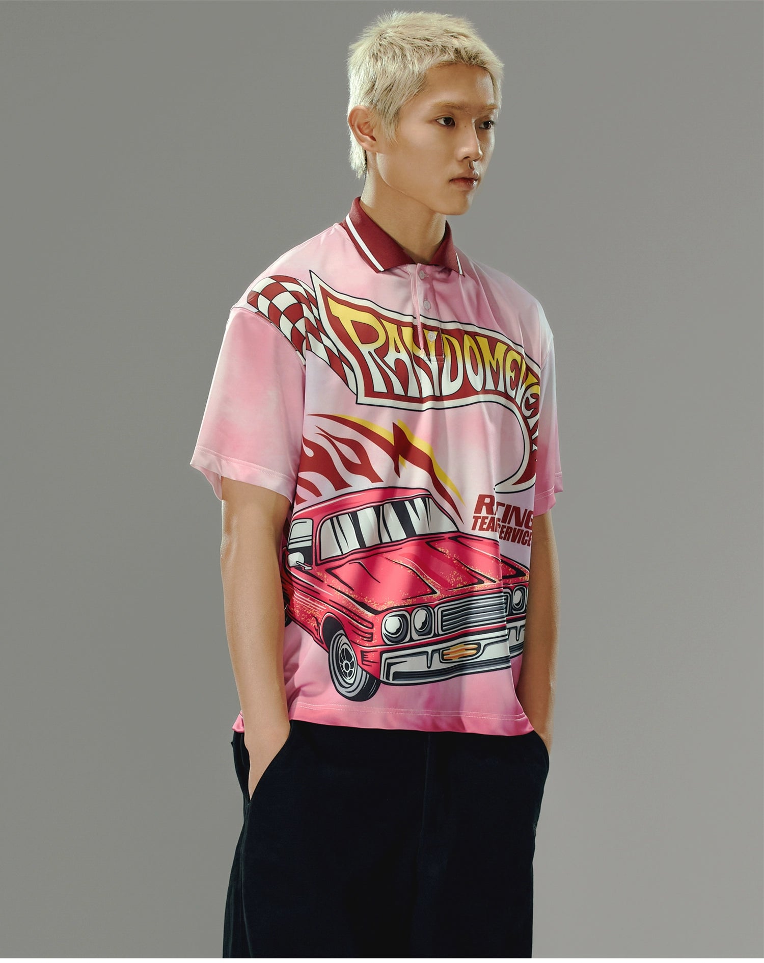 Pink Polo Shirt - CHINASQUAD