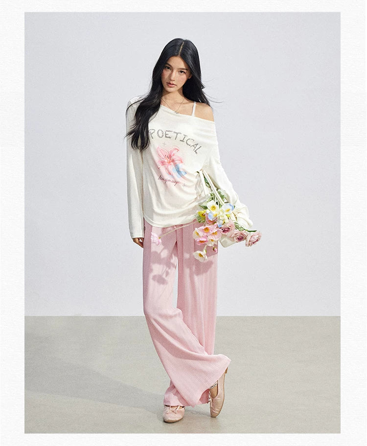 Cooling Touch Wide-Leg Lounge Pants