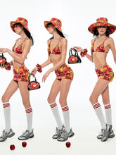 "Summer Fruit" Dopamine Print Bikini Set - CHINASQUAD