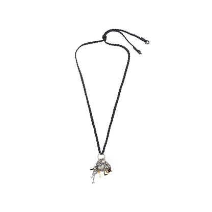 Braided Key Necklace