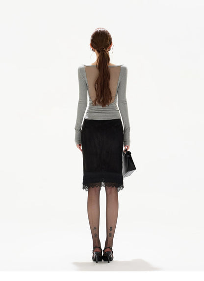 Button-Detail Slim-Fit Knit Base Layer