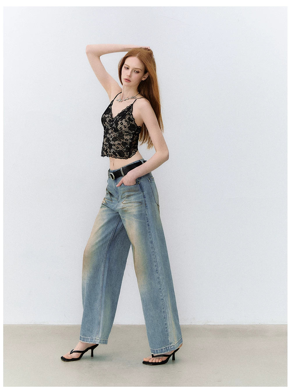 French Lace V-Neck Wireless Bra Camisole