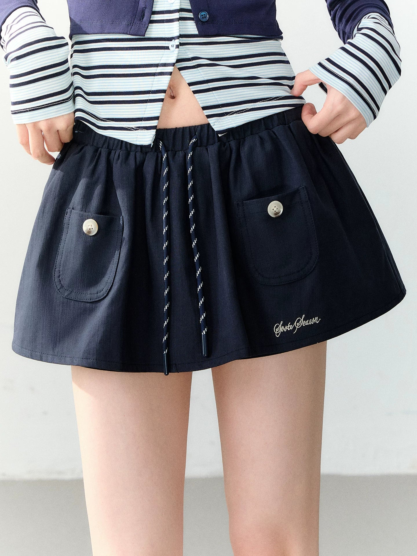 Lycocell Sporty Bubble Skirt Shorts