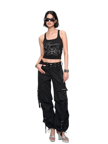 Y2K Low-Waist Cargo Pants