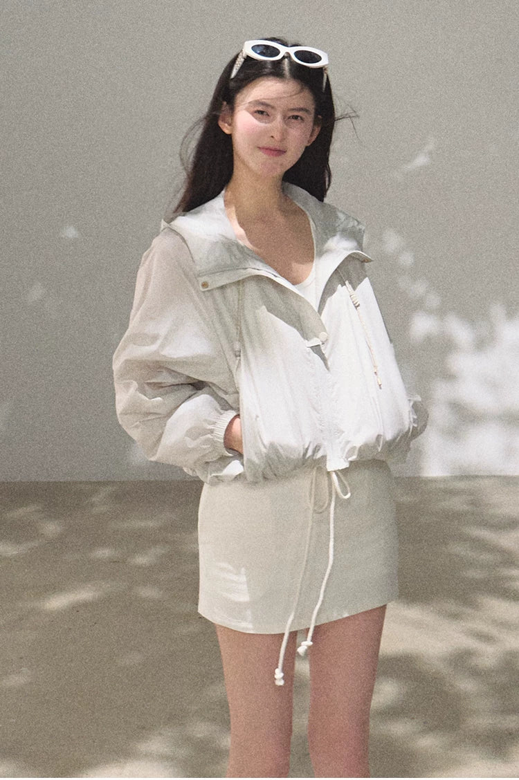 Lightweight Hooded UV Protection Jacket