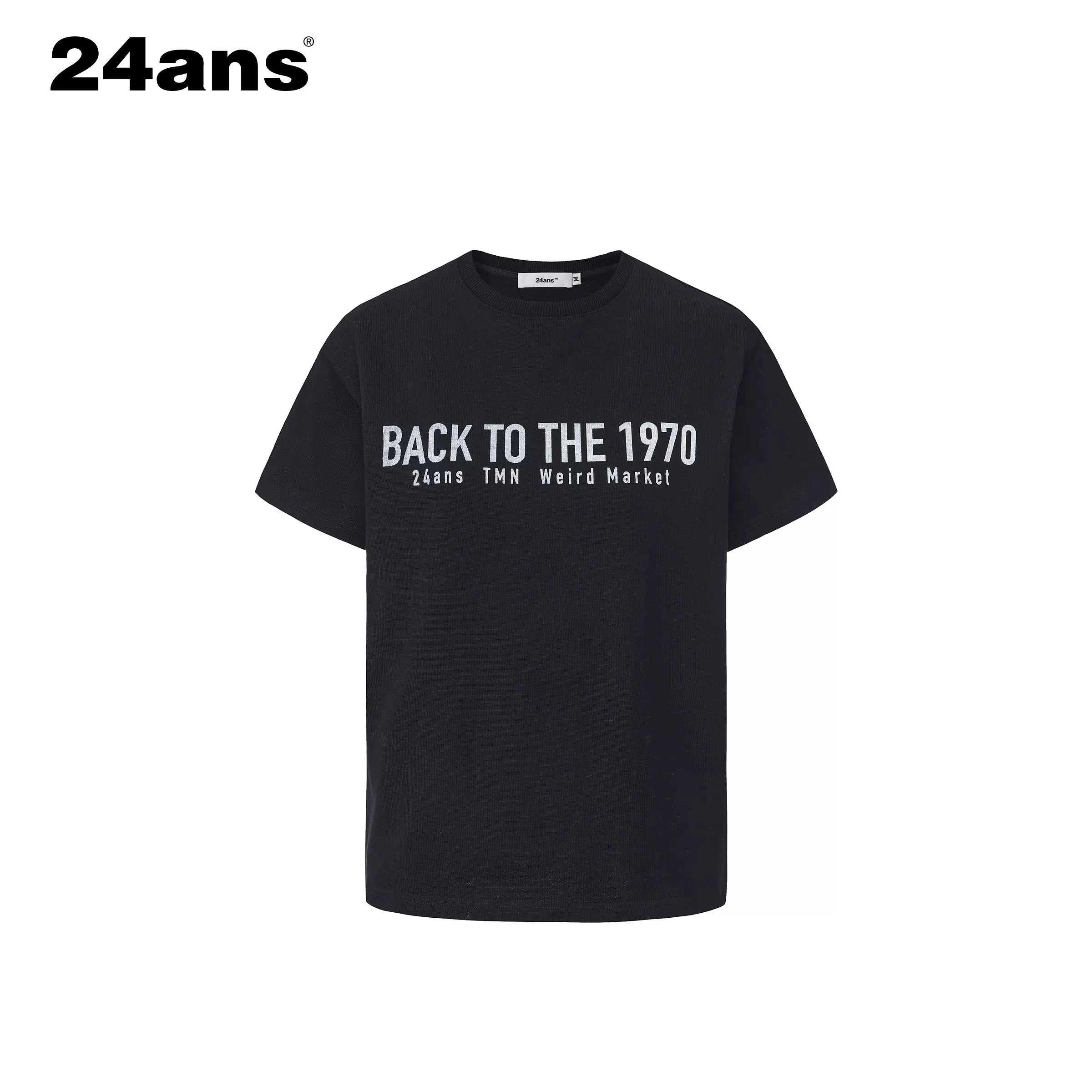 Retro Graphic Slim-Fit Cotton T-Shirt