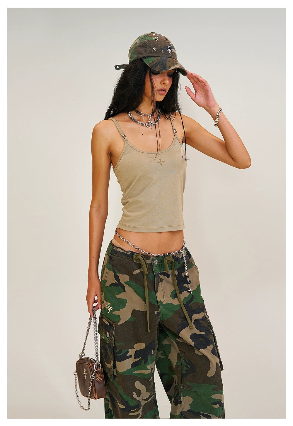 RAGE Washed Mirage Stitch Cross Emblem Edition Utility Cap