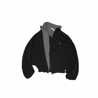 Check Panel Windbreaker Jackets &amp; Skirt Set - CHINASQUAD