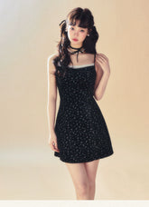 Lace Spaghetti Strap Dress - CHINASQUAD