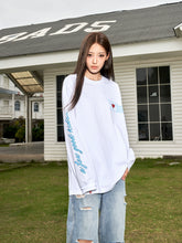 Winged Heart Long Sleeve Loose Fit T-Shirt - CHINASQUAD