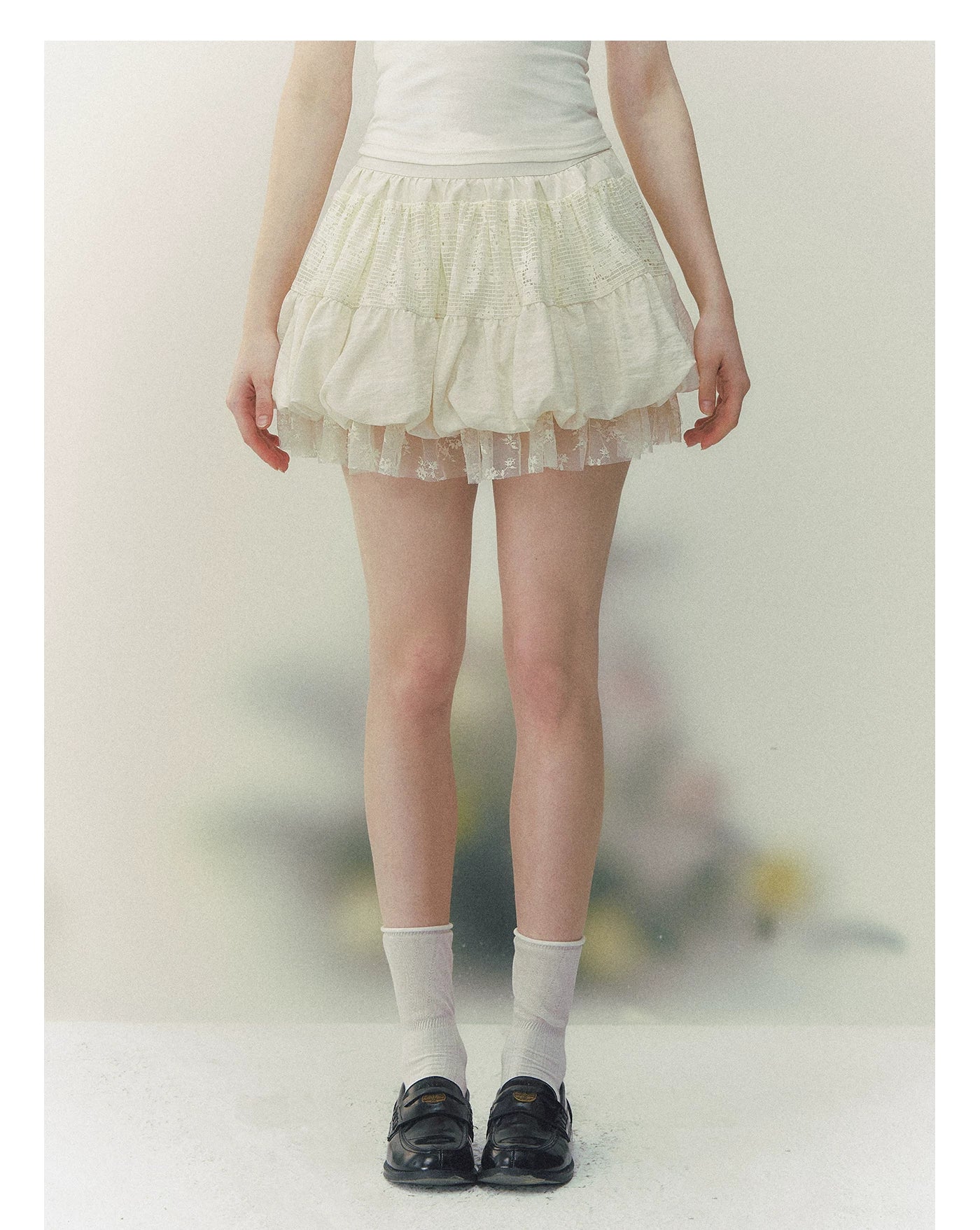 Layered Dream Lace Tiered Skirt