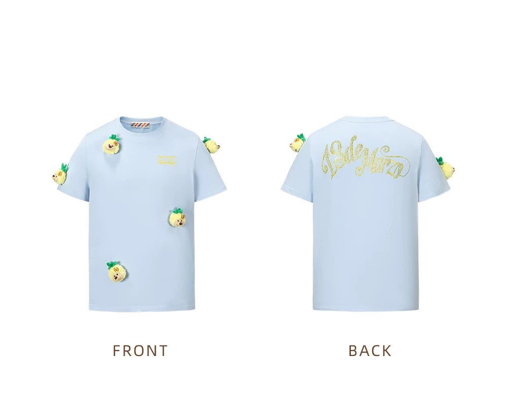 Crystal Bear Embellished T-shirt