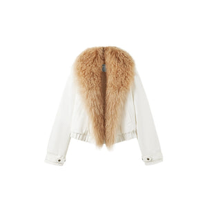Snow White [100% Australian Wool Collar Cotton Edition] / S