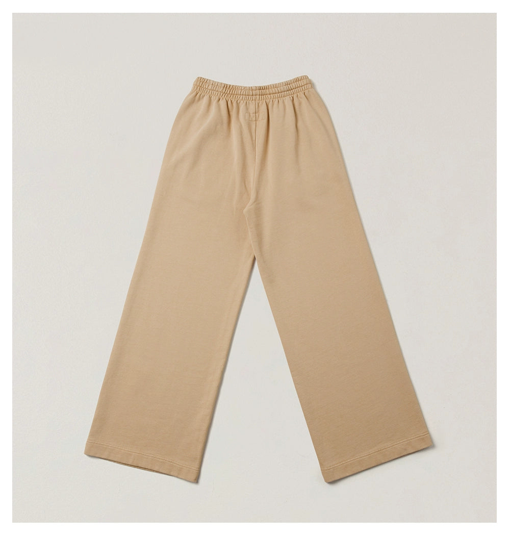 Cross Emblem Tower Wide-Leg Sweatpants