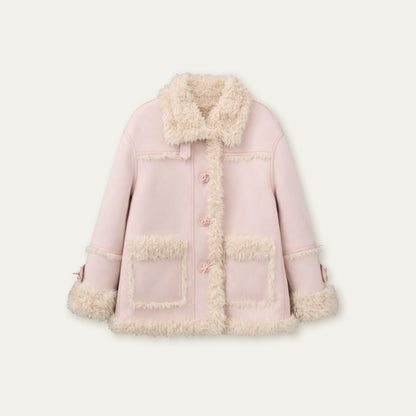 Reversible Faux Shearling Winter Jacket