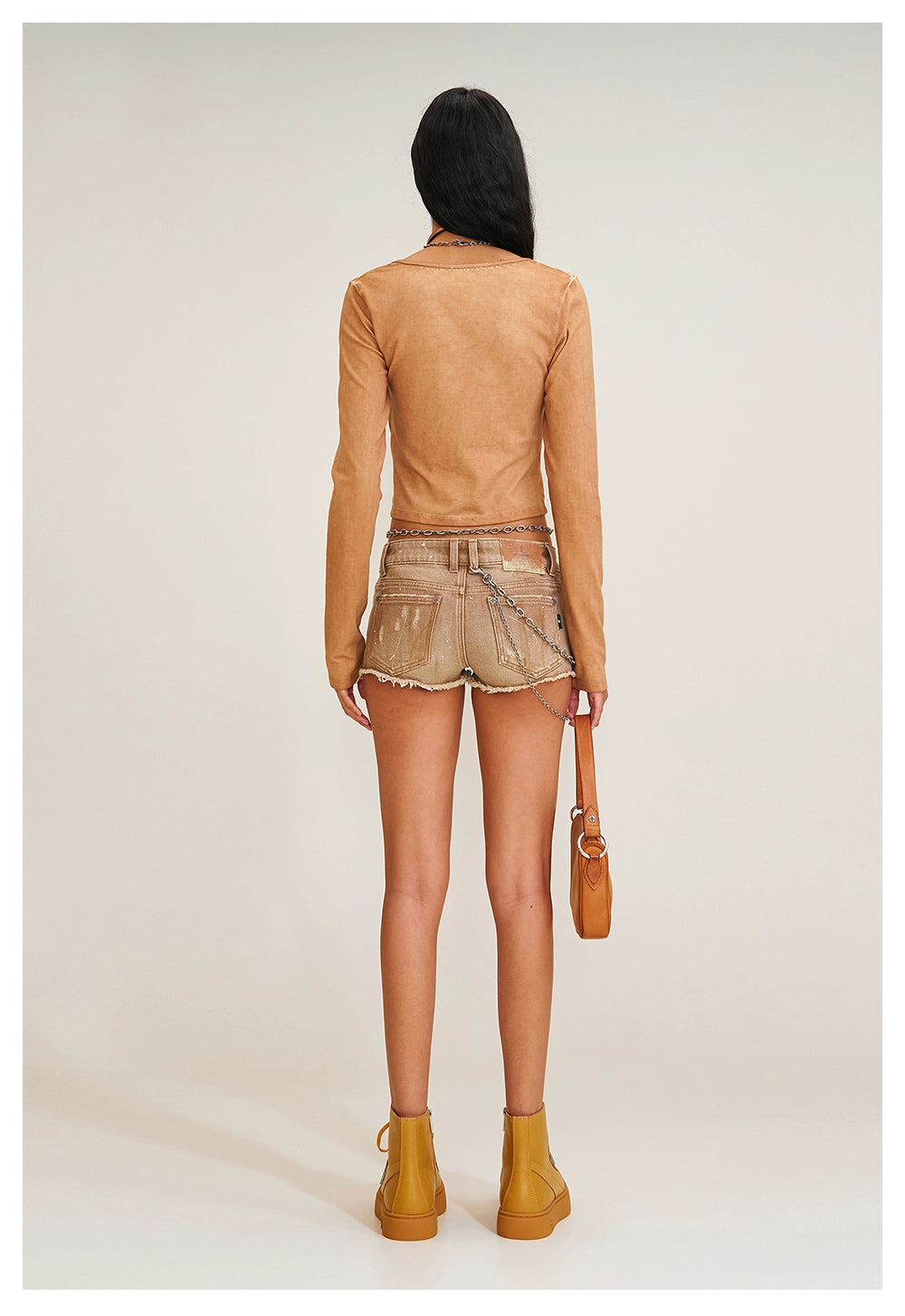 Hurricane Faded Fitted Cardigan