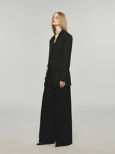 Black Loose-Fit Long Trousers - CHINASQUAD