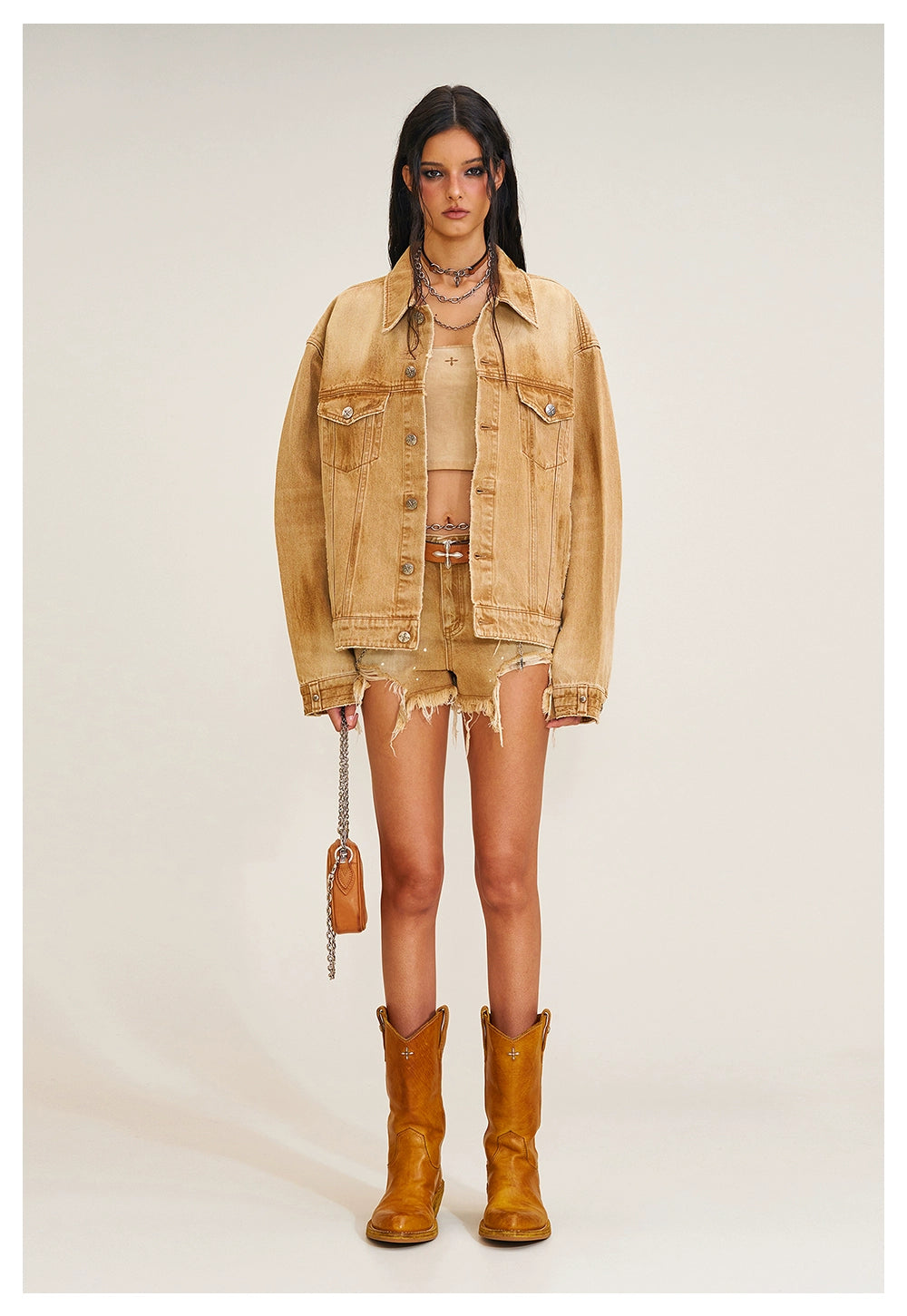 Compass Wildfire Washed Denim Jacket