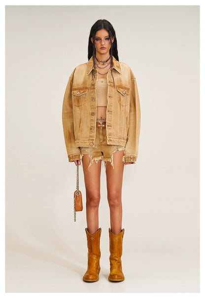 Compass Wildfire Washed Denim Jacket